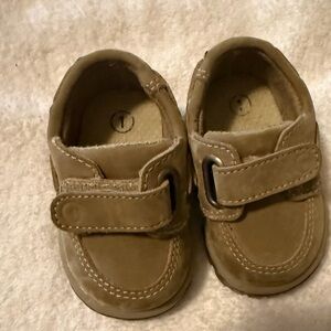 Circo Baby Boy's Tan Loafer Shoes Size 1 - Circa 2003